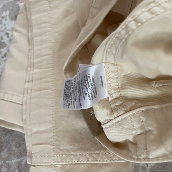 Madewell Women's Garment-Dyed Low-Slung Straight Cargo Pants Size 33 - Picture 11 of 12